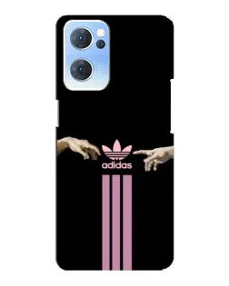 Чехол для OPPO Reno7 5G с картинкой «Adidas Hands» Чехол для OPPO Reno7 5G с картинкой «Adidas Hands»
