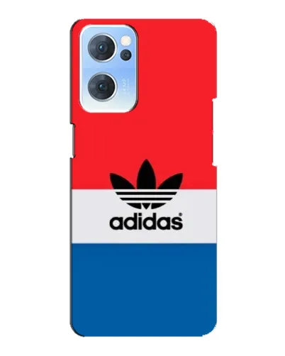 Чехол для OPPO Reno7 5G с картинкой «Ретро блоки Adidas» Чехол для OPPO Reno7 5G с картинкой «Ретро блоки Adidas»