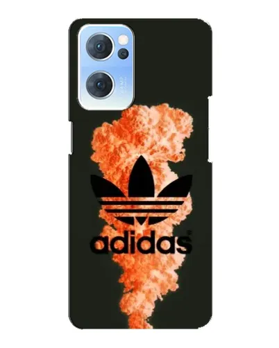 Чехол для OPPO Reno7 5G с картинкой «Оранжевый дым Adidas» Чехол для OPPO Reno7 5G с картинкой «Оранжевый дым Adidas»