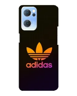 Чехол для OPPO Reno7 5G с картинкой «Градиент Adidas» Чехол для OPPO Reno7 5G с картинкой «Градиент Adidas»