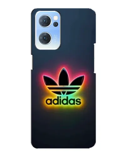 Чехол для OPPO Reno7 5G с картинкой «Неоновый Adidas» Чехол для OPPO Reno7 5G с картинкой «Неоновый Adidas»