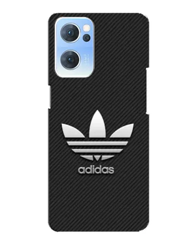 Чехол для OPPO Reno7 5G с картинкой «Adidas Карбоновая текстура» Чехол для OPPO Reno7 5G с картинкой «Adidas Карбоновая текстура»