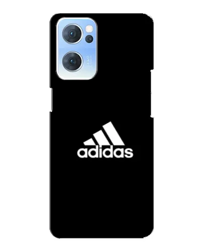 Чехол для OPPO Reno7 5G с картинкой «Черная классика Adidas» Чехол для OPPO Reno7 5G с картинкой «Черная классика Adidas»