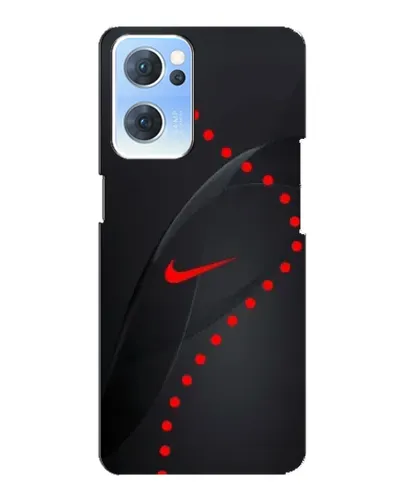 Чехол для OPPO Reno7 5G с картинкой «Абстрактный дизайн Nike»