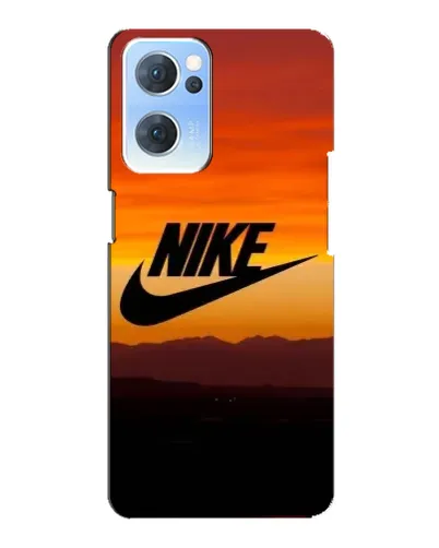 Чехол для OPPO Reno7 5G с картинкой «Nike — вечерний горизонт»