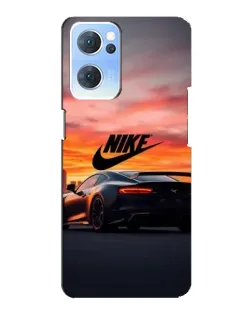 Чехол для OPPO Reno7 5G с картинкой «Nike и суперкар» Чехол для OPPO Reno7 5G с картинкой «Nike и суперкар»