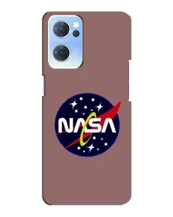 Чехол для OPPO Reno7 5G с картинкой «NASA — ретро космос» Чехол для OPPO Reno7 5G с картинкой «NASA — ретро космос»