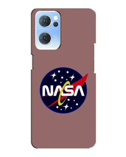 Чехол для OPPO Reno7 5G с картинкой «NASA — ретро космос» Чехол для OPPO Reno7 5G с картинкой «NASA — ретро космос»