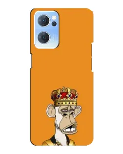 Чехол для OPPO Reno7 5G с картинкой «Золотая обезьяна Bored Ape»