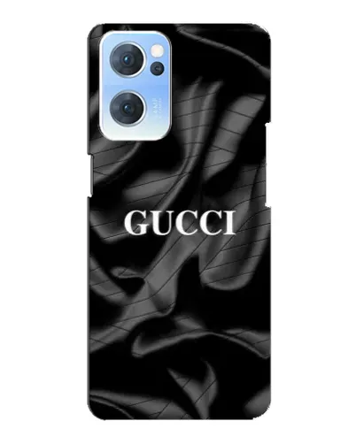 Чехол для OPPO Reno7 5G с картинкой «Gucci — шелковые волны»