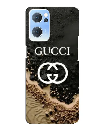 Чехол для OPPO Reno7 5G с картинкой «Gucci — песчаные дюны»