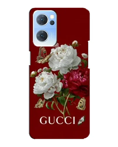 Чехол для OPPO Reno7 5G с картинкой «Gucci —  сад»