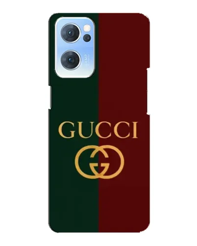 Чехол для OPPO Reno7 5G с картинкой «Gucci — темно-зеленый градиент» Чехол для OPPO Reno7 5G с картинкой «Gucci — темно-зеленый градиент»