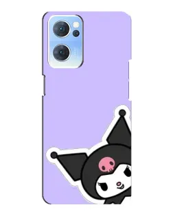 Чехол для OPPO Reno7 5G с картинкой «Забавная Kuromi»