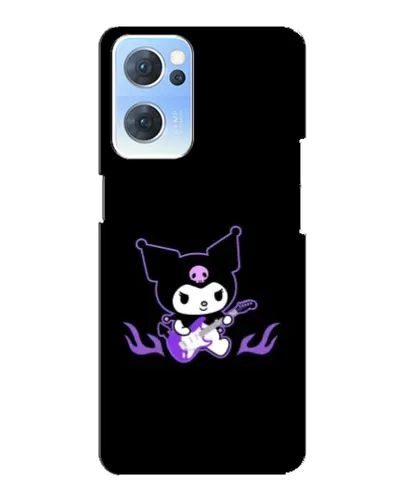 Чехол для OPPO Reno7 5G с картинкой «Электрическая Kuromi» Чехол для OPPO Reno7 5G с картинкой «Электрическая Kuromi»