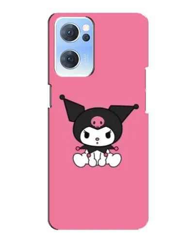 Чехол для OPPO Reno7 5G с картинкой «Хмурая Kuromi» Чехол для OPPO Reno7 5G с картинкой «Хмурая Kuromi»