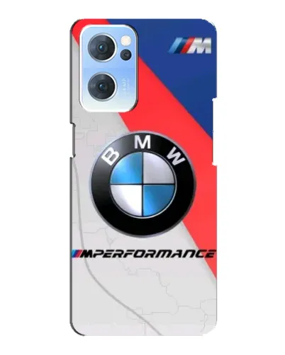 Чехол для OPPO Reno7 5G с картинкой «BMW Performance стиль»