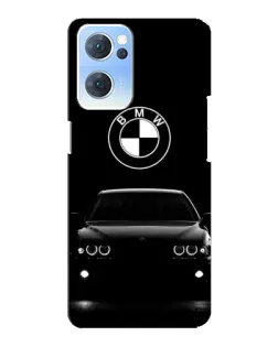 Чехол для OPPO Reno7 5G с картинкой «BMW — взгляд из темноты»
