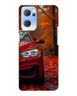 Чехол для OPPO Reno7 5G с картинкой «Осенняя BMW M4»