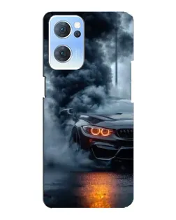 Чехол для OPPO Reno7 5G с картинкой «BMW M-Power — абстракция»