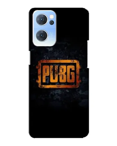 Чехол для OPPO Reno7 5G с картинкой «PUBG — золотой логотип» Чехол для OPPO Reno7 5G с картинкой «PUBG — золотой логотип»