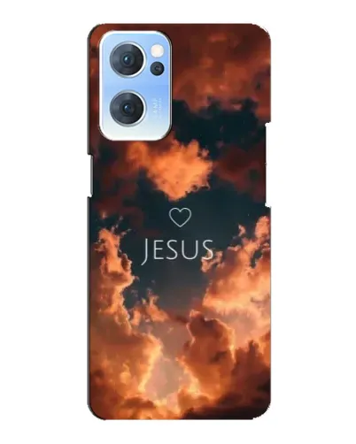 Чехол для OPPO Reno7 5G с картинкой «Сияние Имени Jesus» Чехол для OPPO Reno7 5G с картинкой «Сияние Имени Jesus»