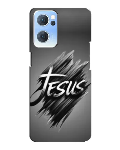 Чехол для OPPO Reno7 5G с картинкой «Надпись Jesus Graffiti» Чехол для OPPO Reno7 5G с картинкой «Надпись Jesus Graffiti»