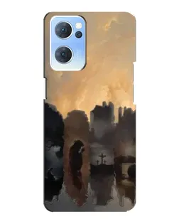 Чехол для OPPO Reno7 5G с картинкой «Дорога к вере»