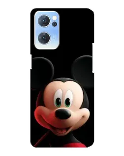 Чехол для OPPO Reno7 5G с картинкой «Улыбающийся Микки Маус»
