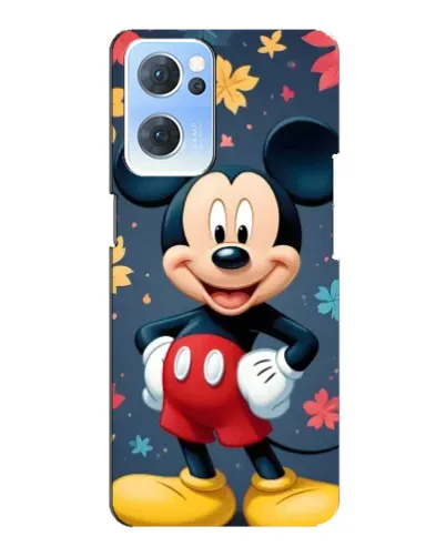 Чехол для OPPO Reno7 5G с картинкой «Осенний Mickey Mouse» Чехол для OPPO Reno7 5G с картинкой «Осенний Mickey Mouse»