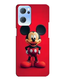 Чехол для OPPO Reno7 5G с картинкой «Mickey в полный рост»