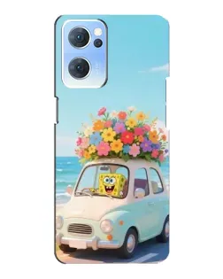 Чехол для OPPO Reno7 5G с картинкой «Автомобильное путешествие»