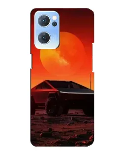 Чохол для OPPO Reno7 5G з картинкою «Cybertruck на Марсі» Чохол для OPPO Reno7 5G з картинкою «Cybertruck на Марсі»