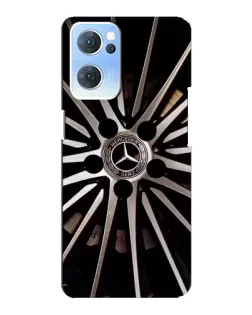 Чехол для OPPO Reno7 5G с картинкой «Диск Mercedes»
