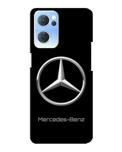 Чехол для OPPO Reno7 5G с картинкой «Mercedes Silver Logo»