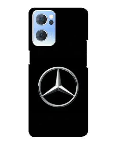 Чехол для OPPO Reno7 5G с картинкой «Mercedes классический лого»