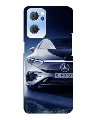 Чехол для OPPO Reno7 5G с картинкой «Mercedes EQ — будущее»