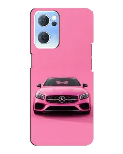 Чехол для OPPO Reno7 5G с картинкой «Розовый Mercedes AMG» Чехол для OPPO Reno7 5G с картинкой «Розовый Mercedes AMG»