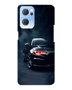 Чехол для OPPO Reno7 5G с картинкой «Audi — хищный взгляд»