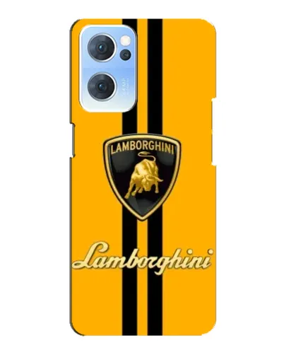 Чехол для OPPO Reno7 5G с картинкой «Lamborghini Stripe желтый» Чехол для OPPO Reno7 5G с картинкой «Lamborghini Stripe желтый»