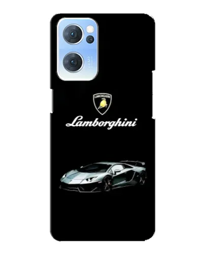 Чехол для OPPO Reno7 5G с картинкой «Логотип Lamborghini классика» Чехол для OPPO Reno7 5G с картинкой «Логотип Lamborghini классика»