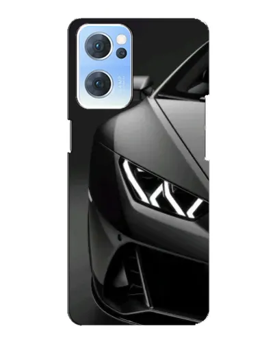 Чехол для OPPO Reno7 5G с картинкой «Lamborghini фары детализация» Чехол для OPPO Reno7 5G с картинкой «Lamborghini фары детализация»