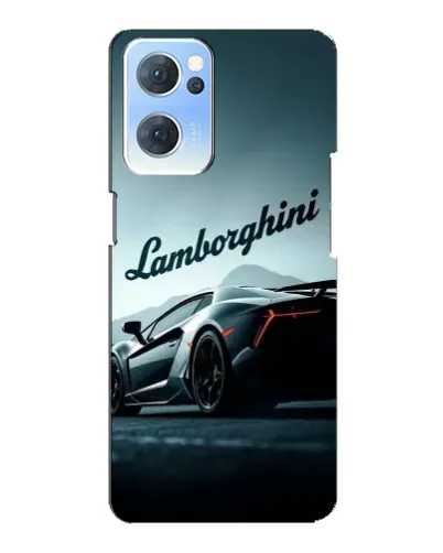 Чехол для OPPO Reno7 5G с картинкой «Классическая надпись Lamborghini» Чехол для OPPO Reno7 5G с картинкой «Классическая надпись Lamborghini»