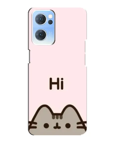 Чехол для OPPO Reno7 5G с картинкой «Пушин говорит Hi» Чехол для OPPO Reno7 5G с картинкой «Пушин говорит Hi»