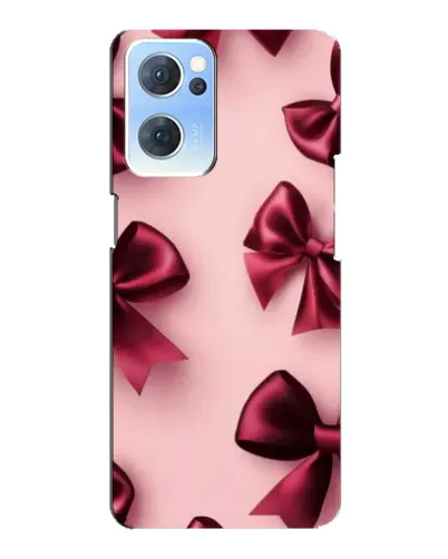 Чехол для OPPO Reno7 5G с картинкой «Бордовый атлас» Чехол для OPPO Reno7 5G с картинкой «Бордовый атлас»