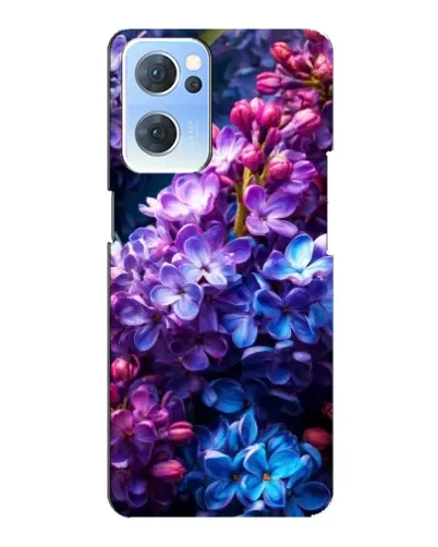 Чехол для OPPO Reno7 5G с картинкой «Сиреневый цвет»