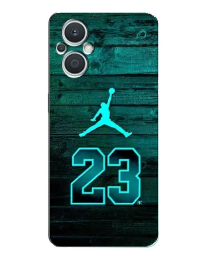 Чехол для OPPO Reno7 Lite (5G) с картинкой «Jordan Cyan 23» Чехол для OPPO Reno7 Lite (5G) с картинкой «Jordan Cyan 23»