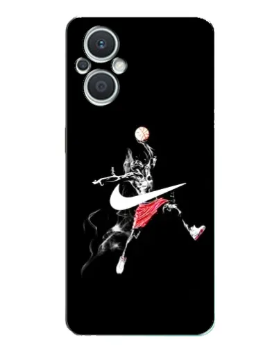 Чехол для OPPO Reno7 Lite (5G) с картинкой «Jordan Jumpman» Чехол для OPPO Reno7 Lite (5G) с картинкой «Jordan Jumpman»