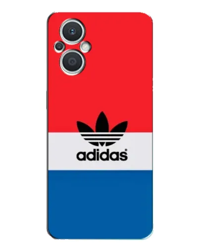 Чехол для OPPO Reno7 Lite (5G) с картинкой «Ретро блоки Adidas»