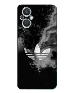 Чехол для OPPO Reno7 Lite (5G) с картинкой «Абстрактный дым Adidas» Чехол для OPPO Reno7 Lite (5G) с картинкой «Абстрактный дым Adidas»